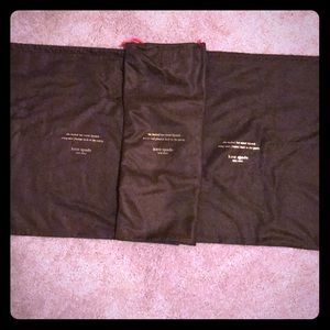17” x 19” Kate Spade Dustbags Dust Bag set of 3